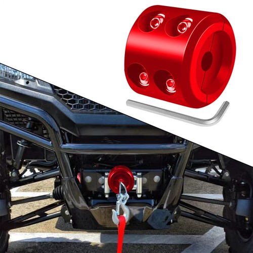 ATV UTV Winch Cable Hook Stopper Rubber Rope Line Waterproof Heavy Rope Hook Hot - Picture 11 of 12