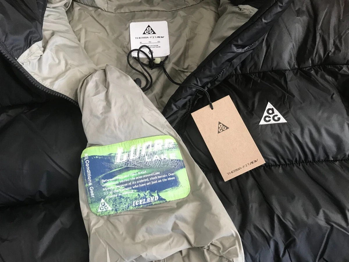 Nike Lunar Lake ACG Therma-FIT Primaloft Puffer Jacket Mens Size
