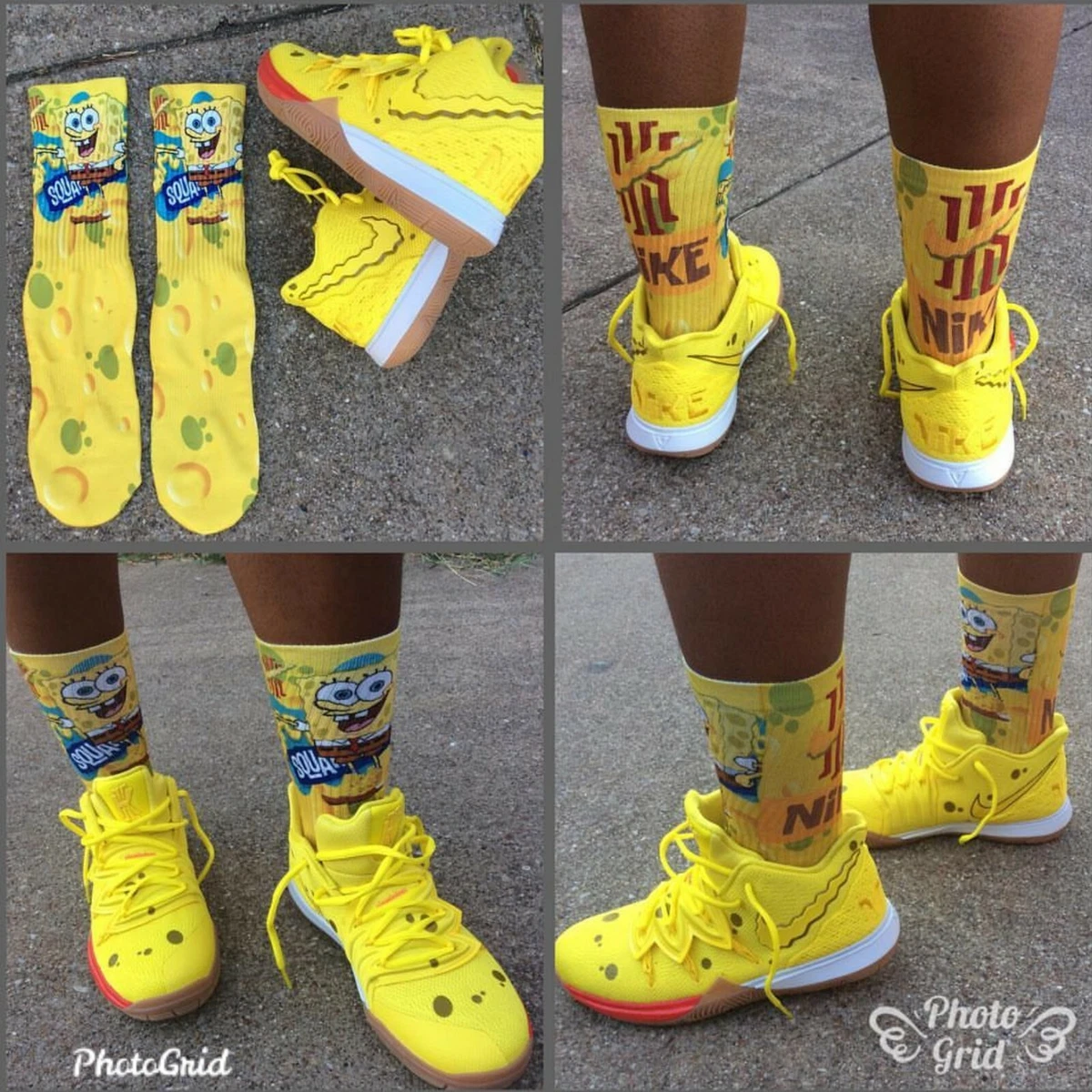 Kyrie irving sale spongebob socks