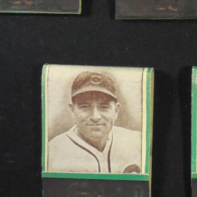 1937 Diamond Chicago Cubs COMPLETE UNUSED match book Charlie Root green NICE