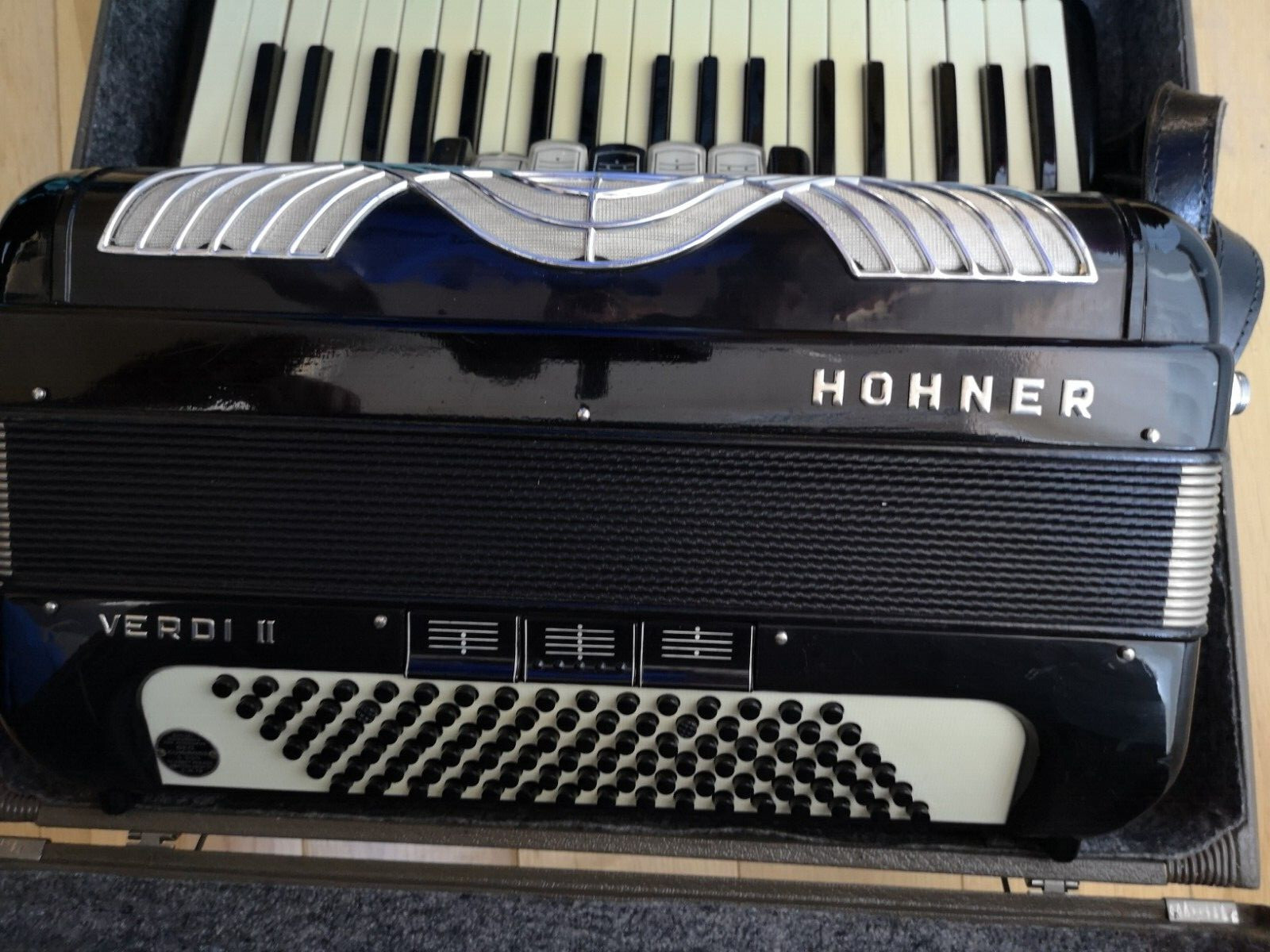 Hohner Verdi II Accordion Good Working Order and Condition eBay