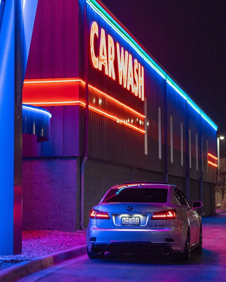 Luces traseras LED para Lexus IS250 IS350 ISF 2006-2013 animación de arranque ahumado Foto 3 de 4