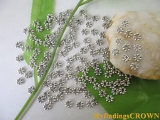 1000Pcs Tibetan Silver metal daisy spacer beads 4mm W228