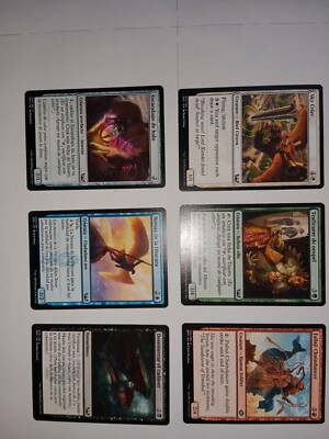 6 cartas de magic