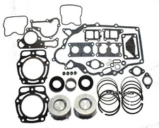 Kawasaki Mule Engine Rebuild Kit w/ Bearing Oil Seals Standard Pistons and Rings