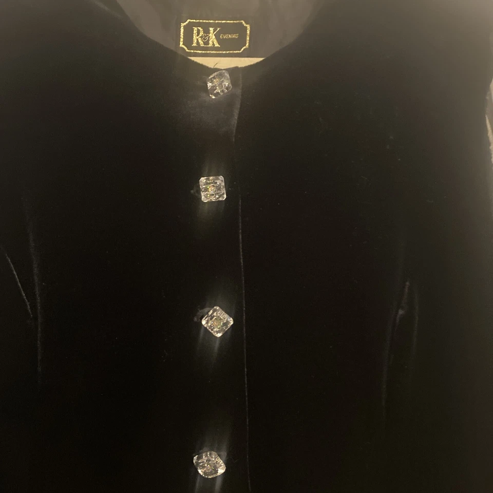 R&K вечер черный длинные рукава 14 - Изображение 2 из 4