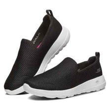 SKECHERS GO WALK JOY WOMEN'S SLIP ON SHOES SIZE 12 NEW 15600/BKW