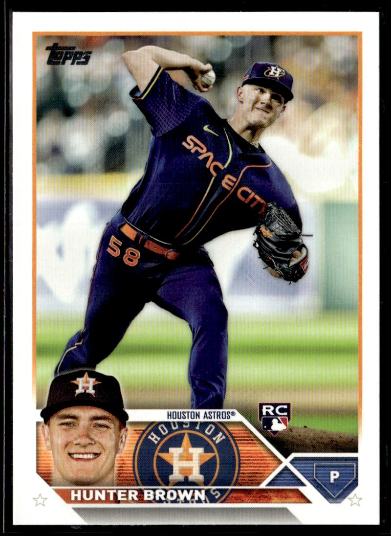 2023 Topps Hunter Brown Rookie Houston Astros #111
