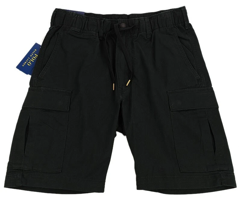 【NEW】Polo by Ralph Lauren Black HalfPant Polo Ralph Lauren Cotton Black Shorts for Men for sale | eBay