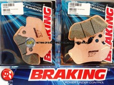 HARLEY D. FXDX DYNA SUGLIDE T-SPORT 1450 2005 05 PASTIGLIE FRENO ANTERIORE SINTE