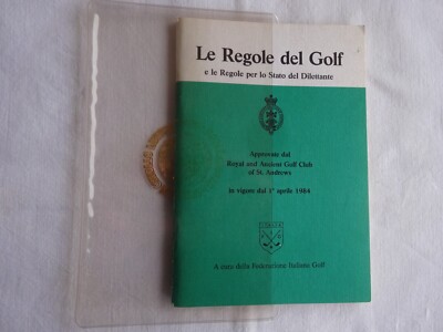 DIE RUGELN DES GOLFS - kuratiert ITALIENISCHER GOLFVERBAND - 1983 -