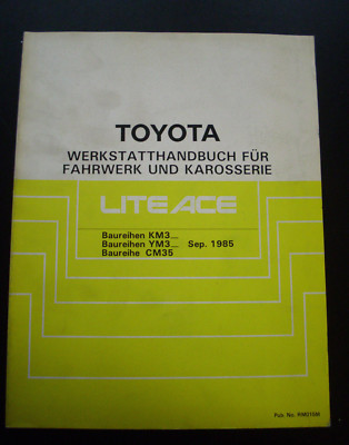 Toyota Werkstatthandbuch Karosserie Fahrwerk Lite Ace KM YM CM35 Klimaanlage