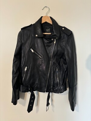 ZARA trf outer wear ブラック レザージャケット Mサイズ s-l400.jpg