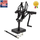 For Kawasaki Ninja ZX6R ZX636 2005 2006 2007 2008 CNC Rearset Footpegs Rear Set
