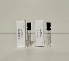 Christian DIOR Gris Dior and Lucky Fragrance Perfume Samples 2 Pcs Discovery Set