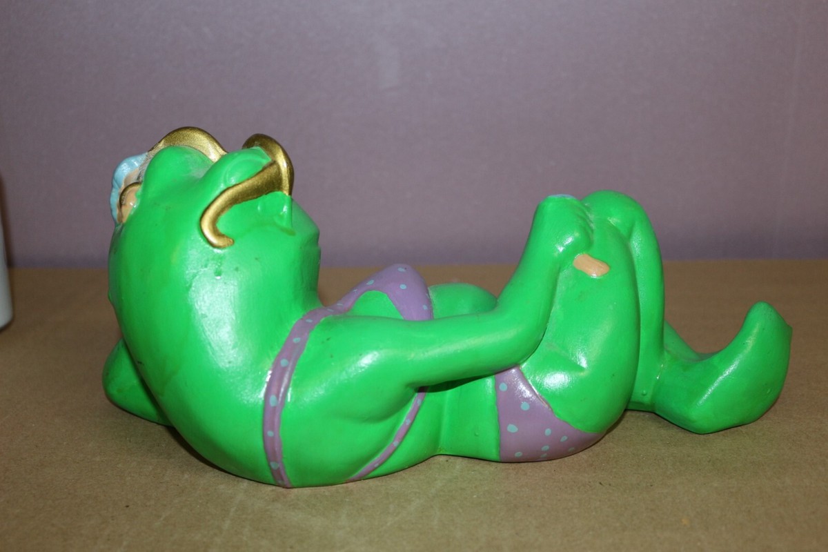 Rare Vintage 1970's Kermit The Frog In Bikini Muppets 12.5