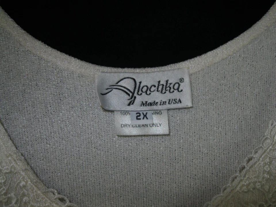 NUEVO CON ETIQUETAS Alachka 3 Piezas Madre de la Novia Falda, Tanque, Conjunto de Chaqueta Blanco 2X EE. UU.! Foto 3 de 4