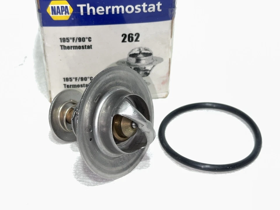 Termostato refrigerante NOS NAPA 262 195°F/90°C EE. UU. para Ford Mercury Lincoln 5,4 L Foto 3 de 4