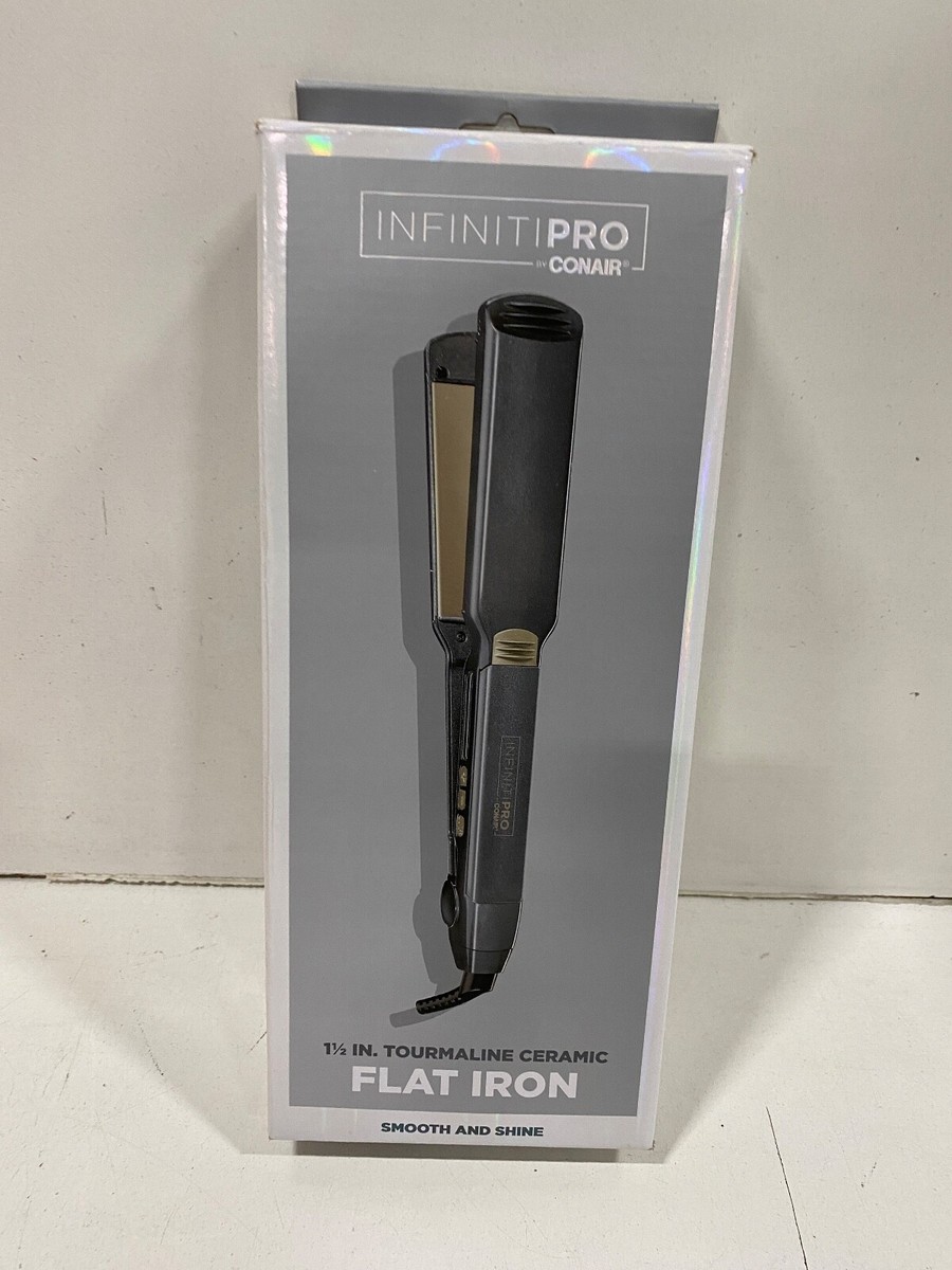 Infiniti Pro Conair Flat Iron 1/2 inch Tourmaline plates Flat