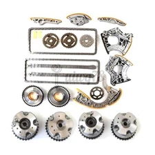 Timing Chain Tensioner Kit & Camshaft Adjuster Fits For Audi S5 A8 Q7 VW Touareg