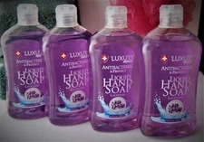 LUXURY HYGIENE & PROTECT Soft Liquid Hand Soap LAVENDER 16.9 oz (500 mL) 4-Pack