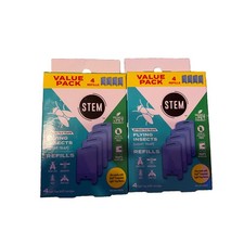 STEM Flying Insect Light Trap Refill Cartridges 8 refills (2 packs of 4 refills)