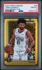 2025 Topps Chrome Basketball Gold Refractor Jamal Murray #55 PSA 8
