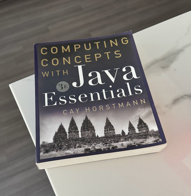 Computing Concepts with Java Essentials 3rd Edition - Very Good Condition