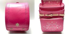 Randoseru Japanese School Bag Kid's Backpack Disney Princess Pink Japan 3