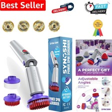 PRO Electric Spin Scrubber. Power Cleaning Brush, Cordless Scrubbing