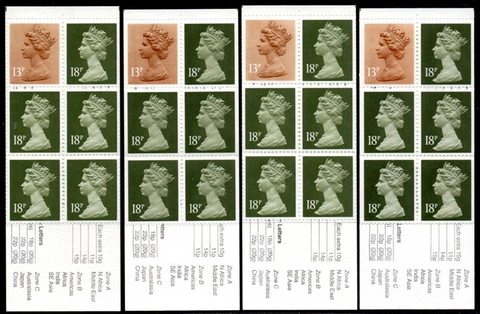 1987-88 SHERLOCK HOLMES £1 BOOKLETS SET OF 4, FH8-FH11. FINE MNH - Image 2 of 2