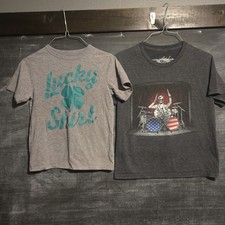 Lot Of 2 Boys 7/8 T-shirts From The Children’s Place and ODM