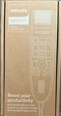 Philips LFH3500/00 SpeechMike Premium USB Dictation Microphone.