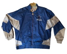 Vintage Dallas Cowboys 90 s Starter Nylon Bomber Jacket Men s Size Large