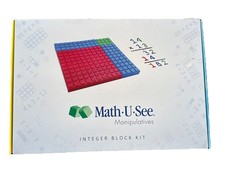 Demme Learning Math-U-See Manipulatives Integer Block Kit Educational Complete