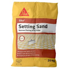 Sika Setting Sand – Ideal For Filling Narrow Paving Joints – Resists Weeds – ...