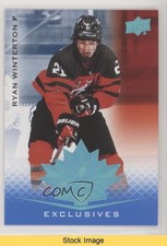 2021 Upper Deck Team Canada Juniors Blue Ryan Winterton #34 READ 0l7u
