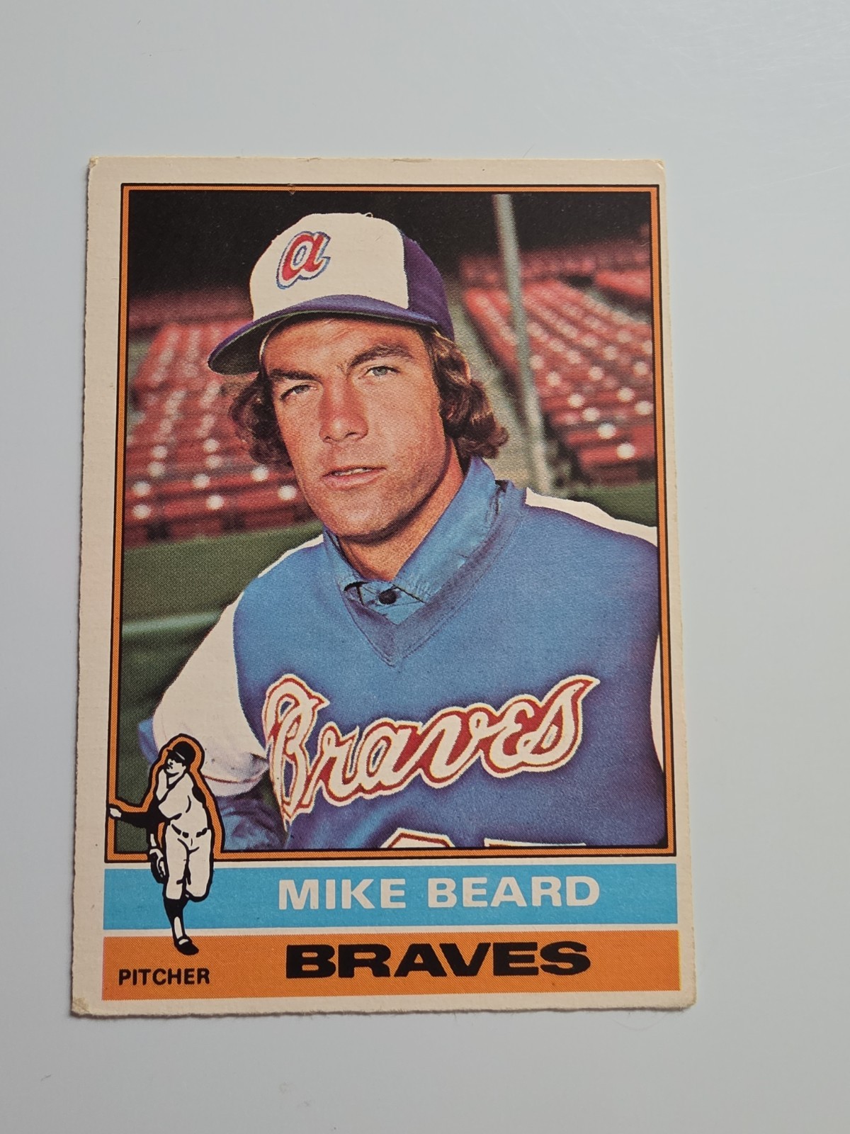 1976 OPC MIKE BEARD # 53 BRAVES