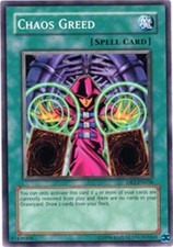 Chaos Greed - DR2-EN038 - Common - Unlimited Edition Lightly Played Dark Revelat