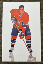 Benoit Brunet Early 1990s Montreal Canadiens Hockey Postcard B