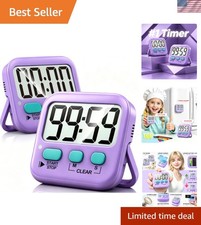 Dual Countdown Timers: Perfect for Exercising, Cooking, and Learning Activities