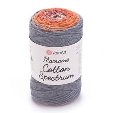 Yarnart Macrame Cotton Spectrum Multicolor Macrame Cord 246 Yds 80 Cotton