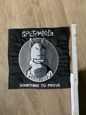 Spermbirds - Something to Prove Backpatch 24cm X 24cm Retro Punkrock Stick