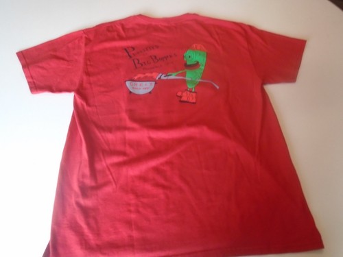 Big Boppers Mens T shirt marblehead, ohio size large chili cook off danbury red - Picture 2 of 6