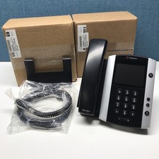 POLYCOM 2200-48500-019 VVX 501 DESKTOP PHONE - LOT OF 3 