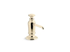 K-35729-AF Artifacts Soap/Lotion Dispenser, Vibrant French Gold
