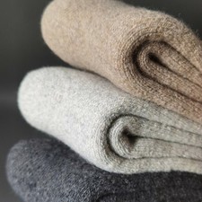 Men Wool Fleece Cushioned Crew Thermal Warm Heavy Thick Boot Socks Winter 5Pairs