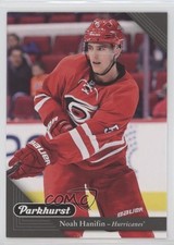 2017-18 Upper Deck Parkhurst Black Noah Hanifin #45 0a3