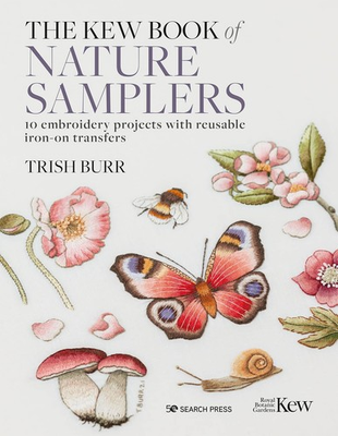 #ad #ad Kew Book of Nature Samplers The: 10 embroidery projects with reusable iron ... $18.59