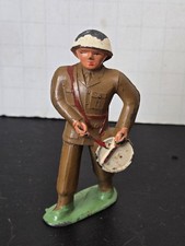 Vintage Barclay Manoil Metal Drummer Soldier Army Men Figures